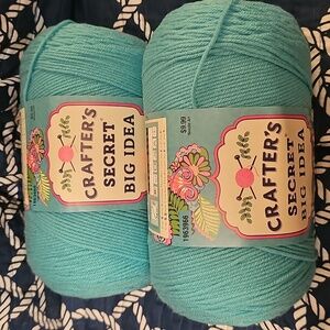 Crafter's Secret Big Idea Yarn in Teal